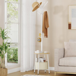 Steel Freestanding 12 - Hook Coat Rack