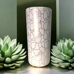"Elegant Ceramic Umbrella & Walking Stick Stand – 18 "" High Decorative Freestanding Vase for Home Décor"