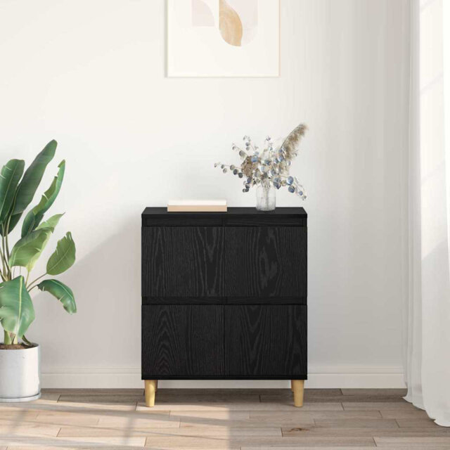Sideboard Old Wood 60 X 35 X 70 Cm Engineered Wood