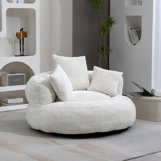 Chenille Bean Bag Chair