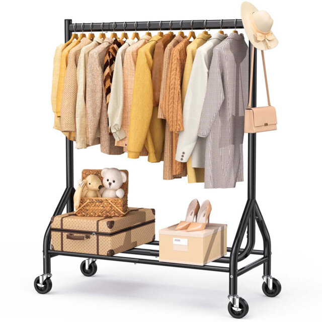 Bonville 110cm Rolling Clothing Rack