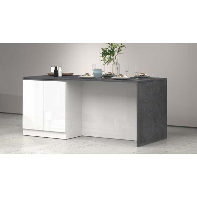 Sadrac Wood Kitchen Island