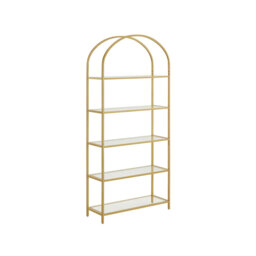183.5cm H x 83cm W Metal Standard Bookcase