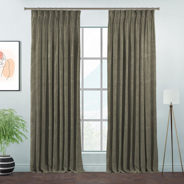 Room Darkening Single Curtain Panel