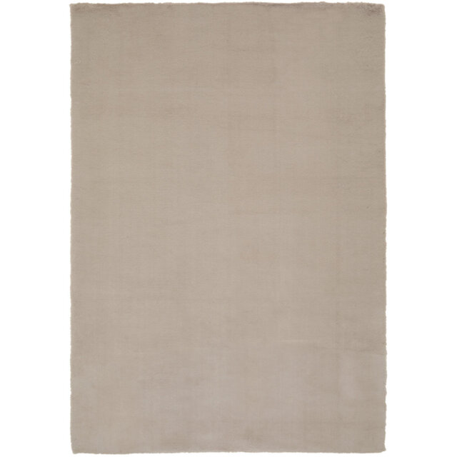 Peterson Ultrasoft Faux Fur Flokati Taupe Rug