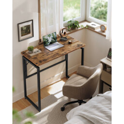 Adjustable Metal Base Computer Desk