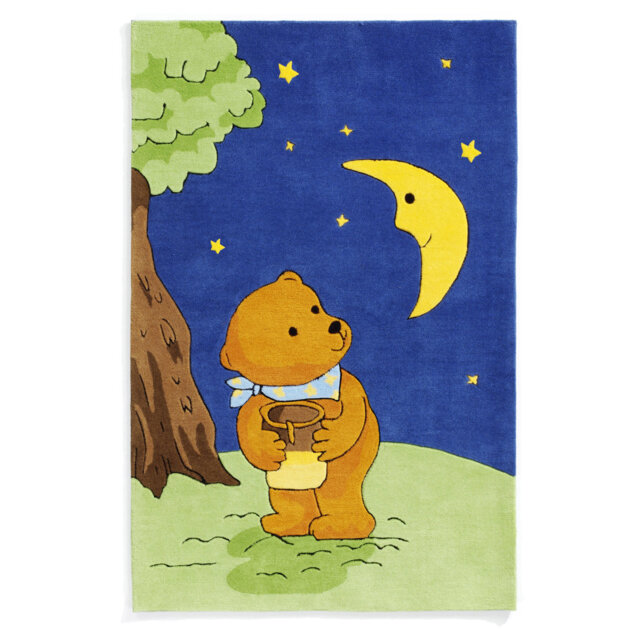 The Moonbear Blue Rug