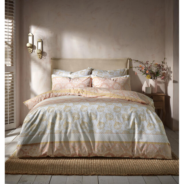 Hollie-Rose Clay Pink 180 TC Duvet Cover Set