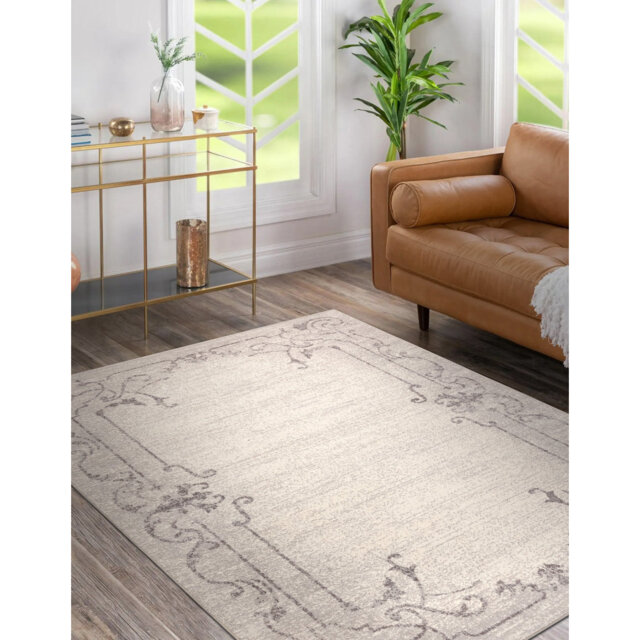 Columbiaville Oriental Machine Woven Area Rug