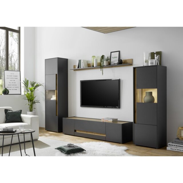 "Bridgeview Unfinished Entertainment Centre for TVs up to 65"""