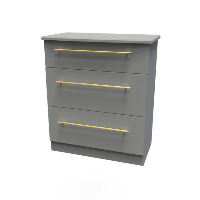 Fully Assembled Cillian 3 - Drawer Chest of Drawers