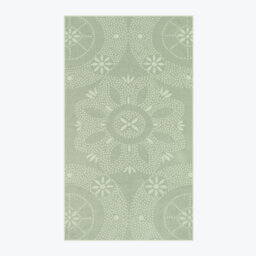 Napa Floral Patterned Bath Sheet Single