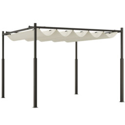 Chamroeun 2.98m x 2.98m Metal Pergola