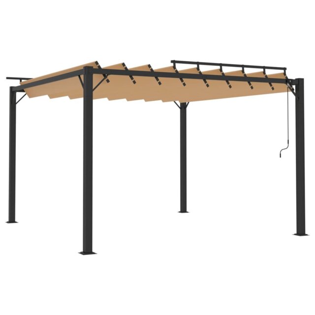 Terral 3m x 3m Aluminium Patio Gazebo