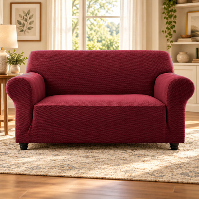 Aspire Homeware Love Seater High Quality Stretchable Spandex Sofa Cover