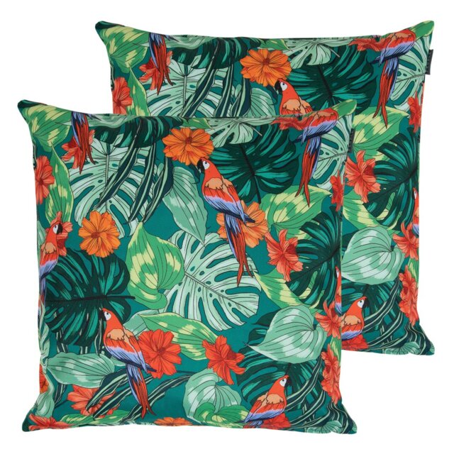 Parrot Indoor-Outdoor Cushion, Multicolour