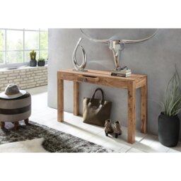 120Cm Solid Wood Console Table
