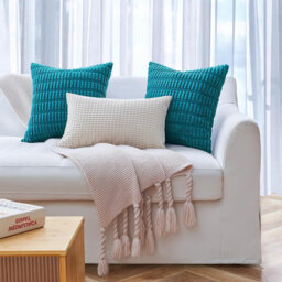 Teal Cushion Cover