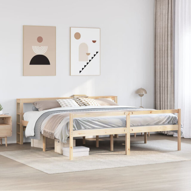Solid Wood Bed