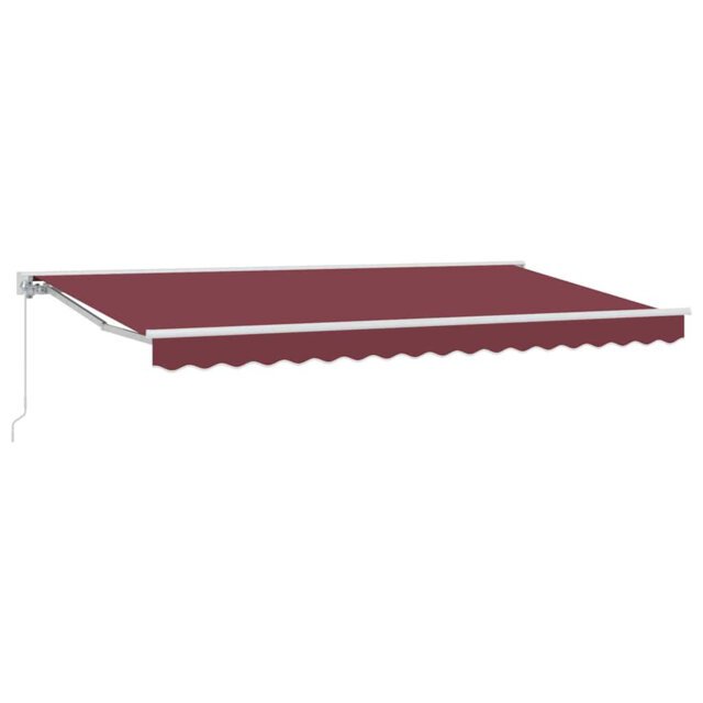 VidaXL 350cm W x 200cm D Polyester Cover Retractable Door / Window Awning