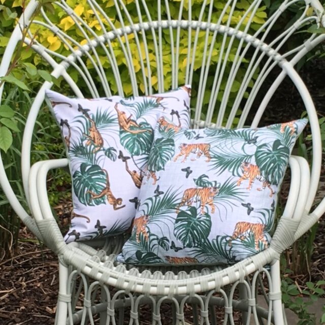 Bridgetown Monkey Indoor / Outdoor Scatter Cushion Cover