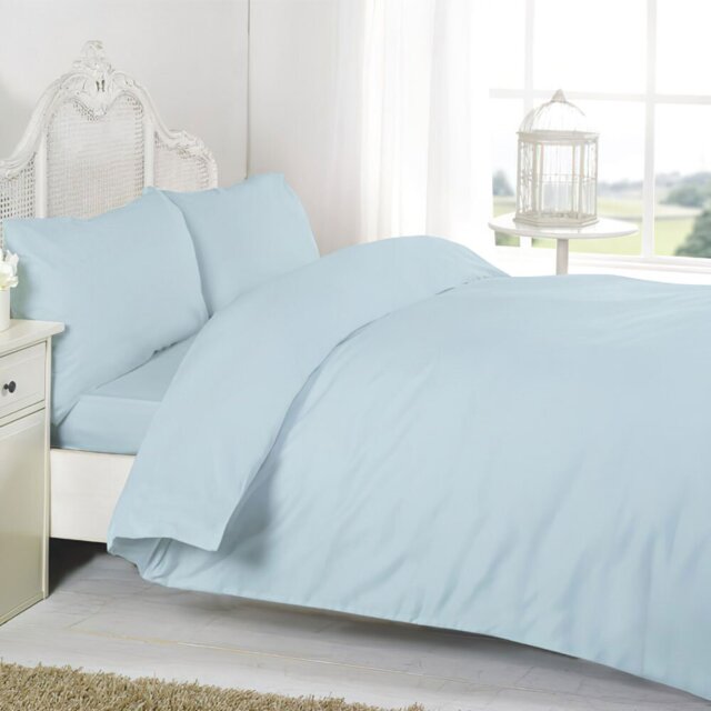 Brittneyann Satin Solid Colour Duvet Cover Set with Pillowcases Included