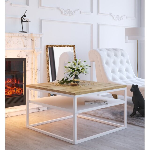 Apolonio Coffee Table with Storage Space