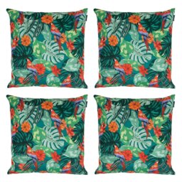 Parrot Indoor-Outdoor Cushion, Multicolour