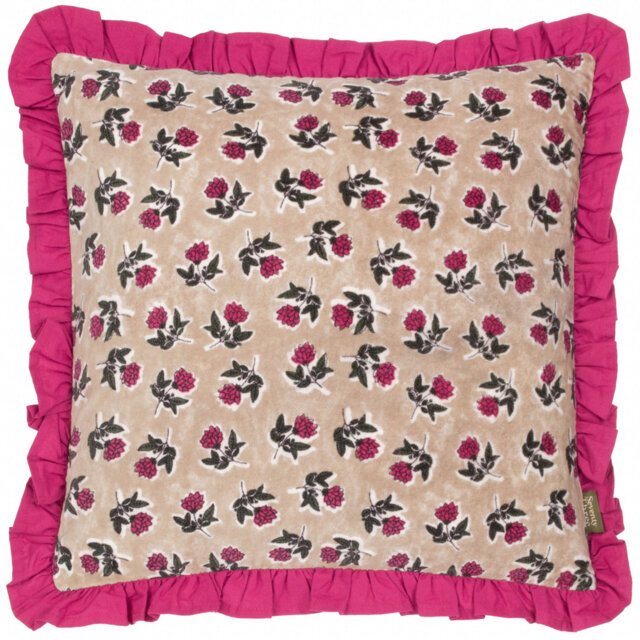 Kemble Floral Square Cushion