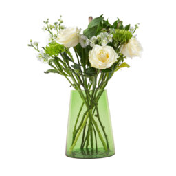 Jebel Recycled Glass Vase - 3.5 Litre - By Nicola Spring