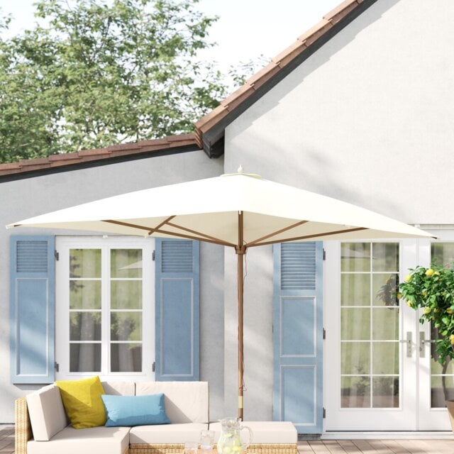 Firenze Rectangular Traditional Parasol