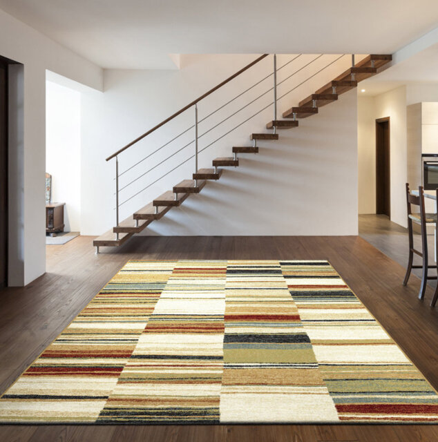 Thanh Power Loom Beige/Brown Rug