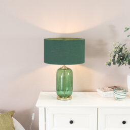 Anacristina Glass Table Lamp