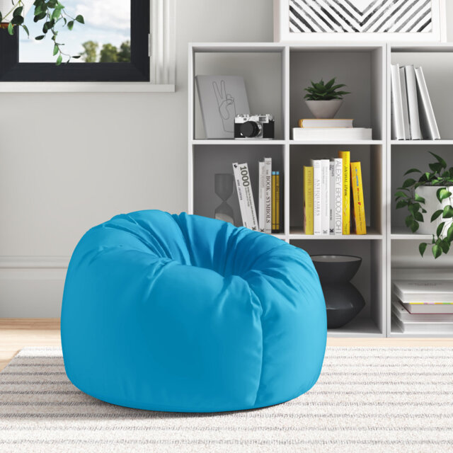 Attenborough Polyester Outdoor Friendly Refillable Bean Bag Chair
