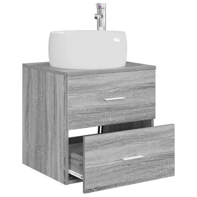 Single Bathroom Vanity with Ceramic Basin
