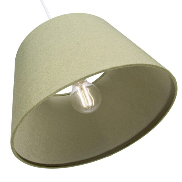 Traditional Linen Fabric Drum Shade for Pendant & Lampshade