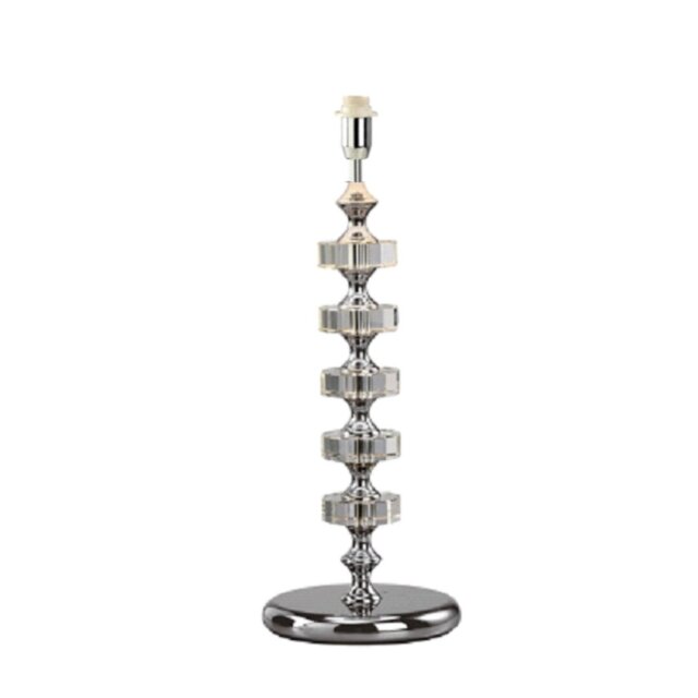 Rummond 43Cm Silver Table Lamp