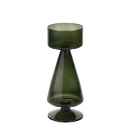 Glass Tabletop Tealight Holder