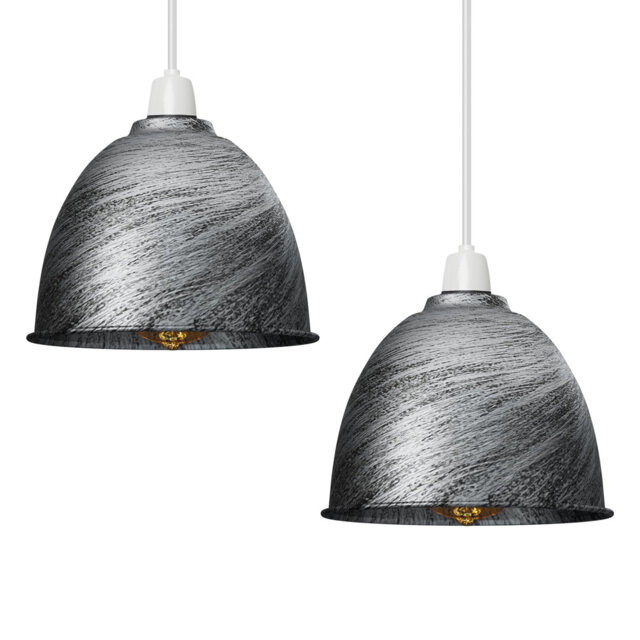 12cm H Metal Drum Lamp Shade ( Screw On )