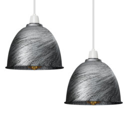 12cm H Metal Drum Lamp Shade ( Screw On )