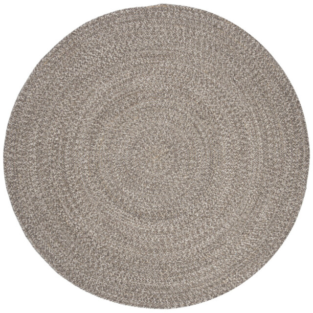 Petersburg Round 122cm Ivory/Beige Area Rug
