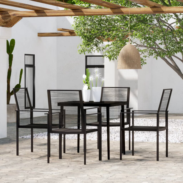 Haik 4 - Person Patio Dining Set with Square Table