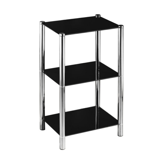 70cm H x 42cm W Glass Etagere Bookcase