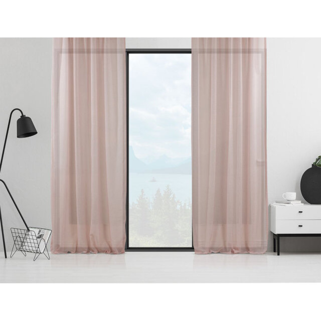 Sheer Curtain Panel Pair