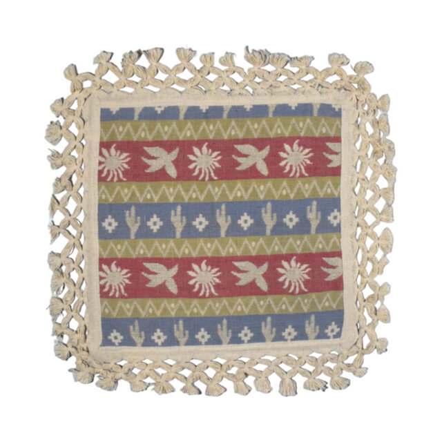 Jack Geometric Square Throw Cushion