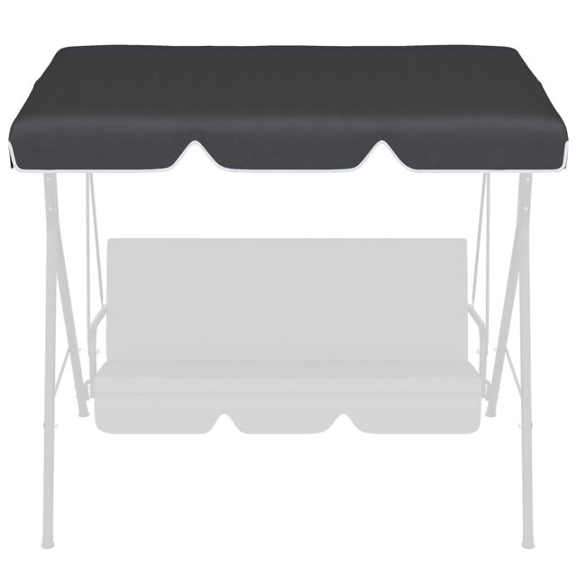 Burgel Outdoor Garden Porch Swing Chair with Adjustable Canopy