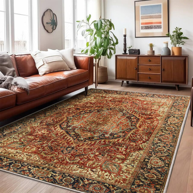 Luxury Cashmere Area Rug – Ultra-Soft, Cozy, Fade-Resistant Floor Decor For Living Room & Bedroom