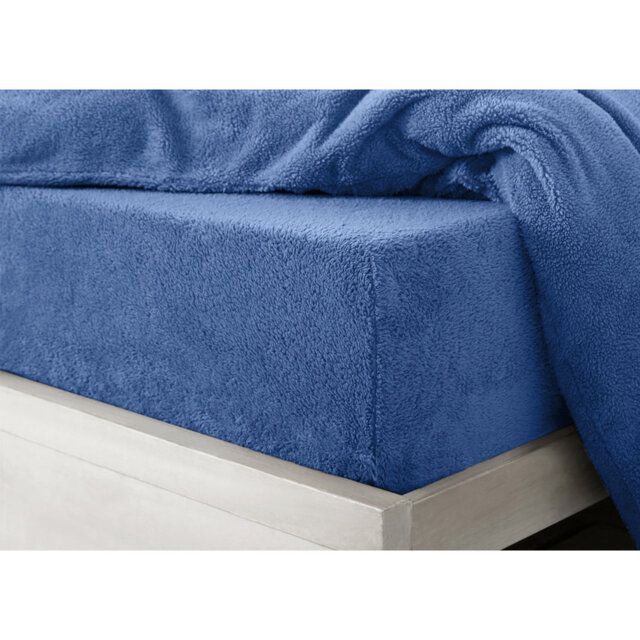 Gorgonio Velosso Teddy Soft Cosy Thermal Fleece Fitted Sheet