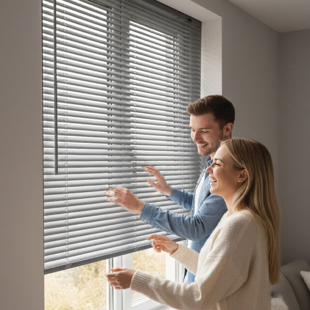 PVC Room Darkening Venetian Blind