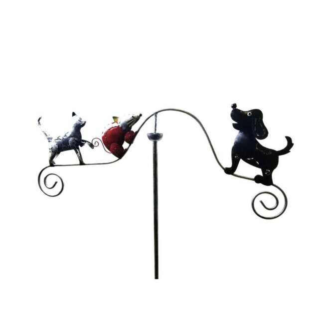 Romy Animals Weather Resistant UV Resistant Metal Garden Statue